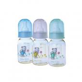 Bộ 3 bình sữa gấu Mir 125ml cho bé Babyprime Hàn Quốc