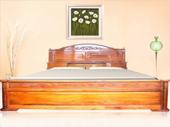 giường gỗ cap cấp
